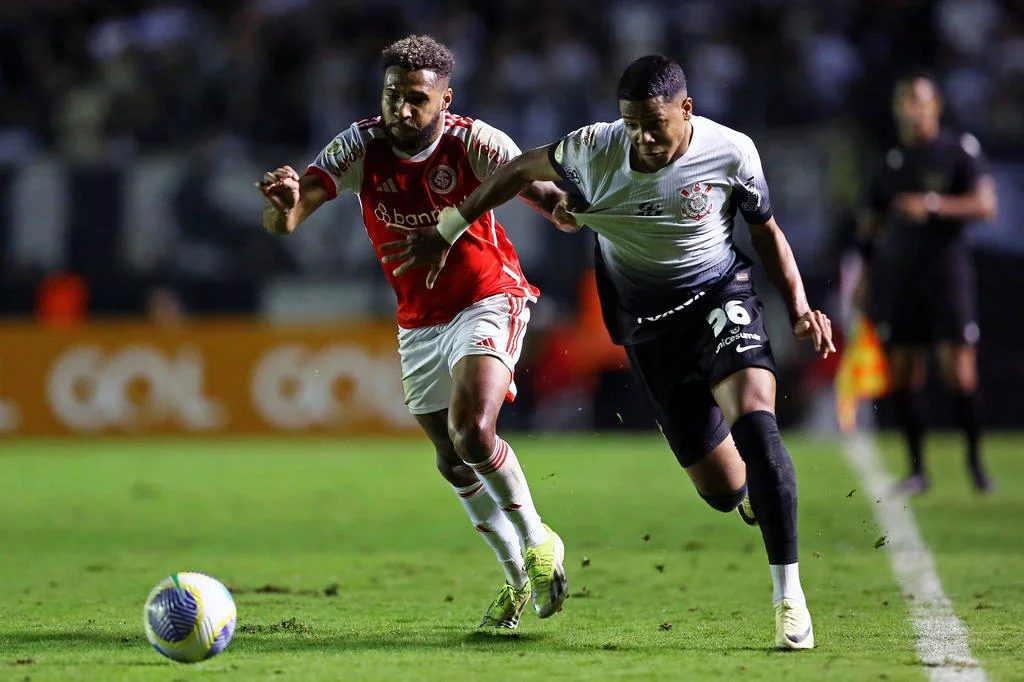 Corinthians na zona de rebaixamento