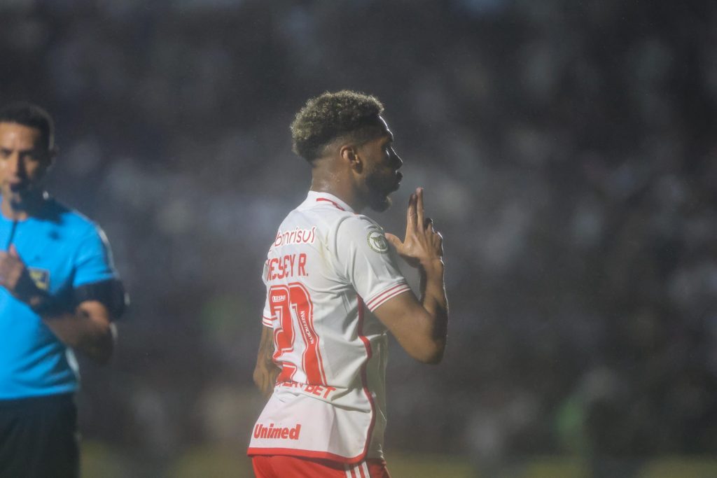 Wesley fez o gol da vitória. Foto: Ricardo Duarte/Internacional
