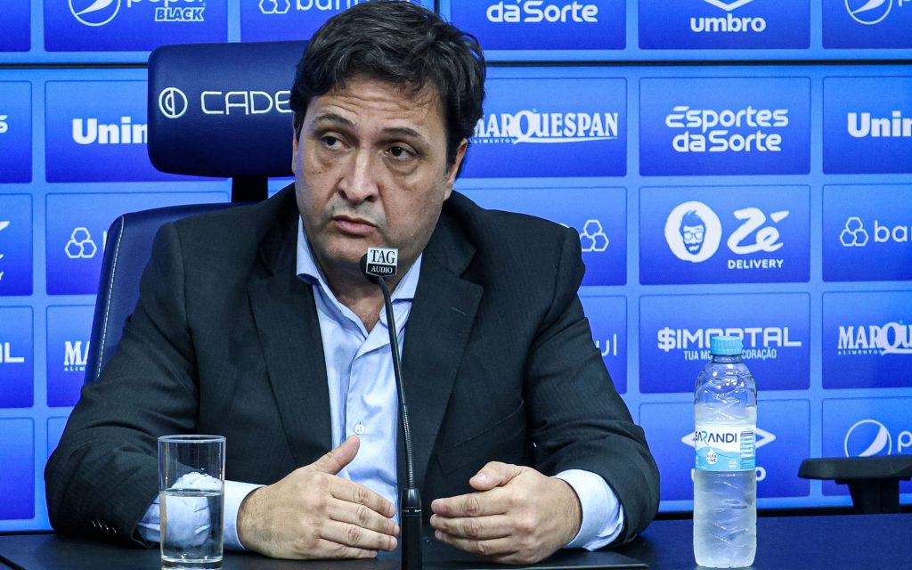 Alberto Guerra, presidente do Grêmio. Foto: Maxi Franzoi/AGIF