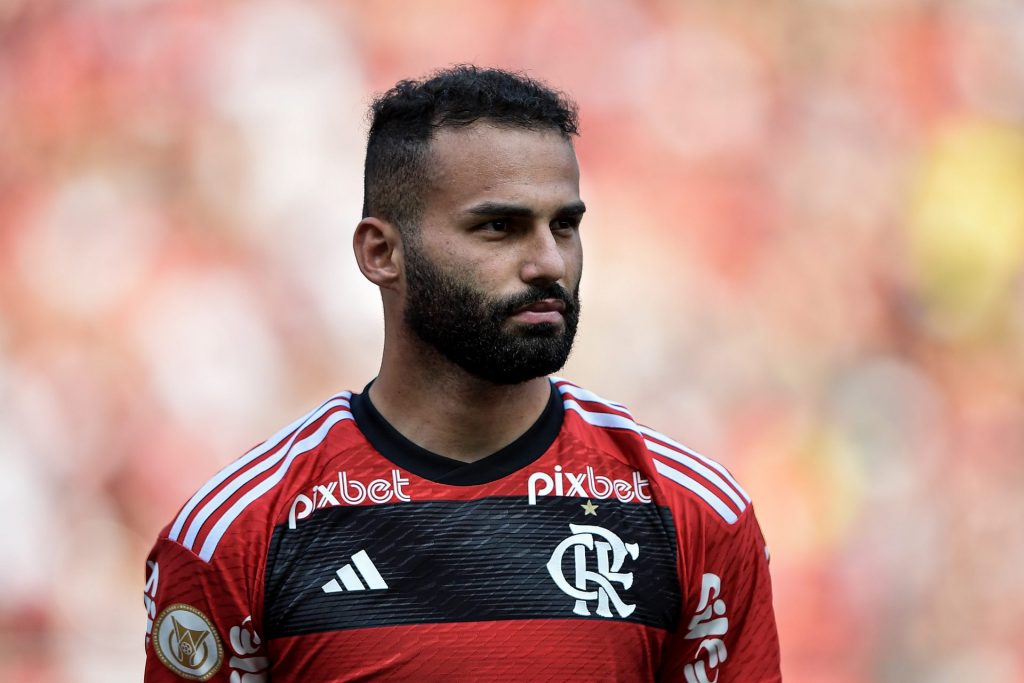 Volante defendeu o Flamengo. Foto: Thiago Ribeiro/AGIF