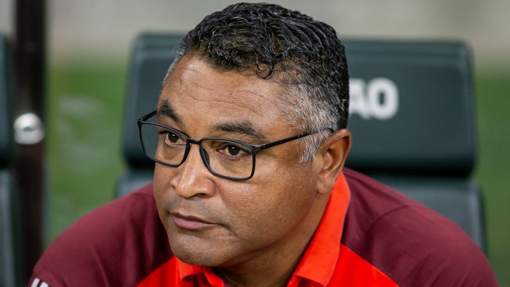Roger Machado, do Internacional. Foto: Fernando Moreno/AGIF