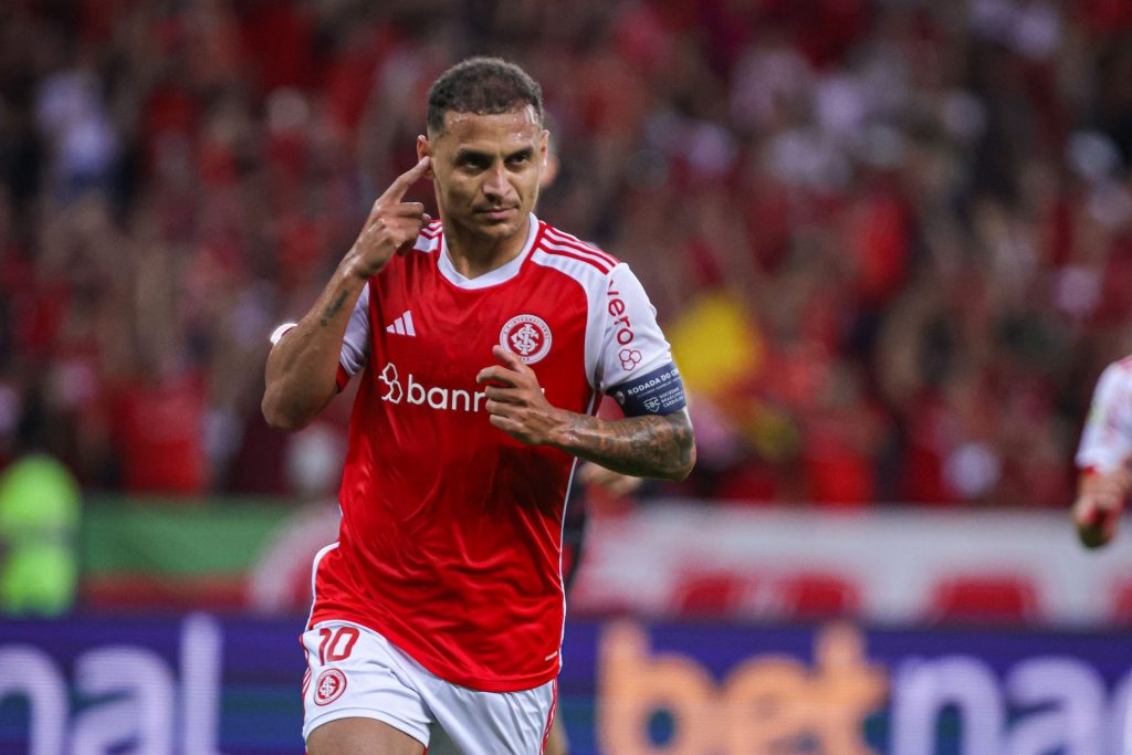 Alan Patrick, do Internacional. Foto: Maxi Franzoi/AGIF