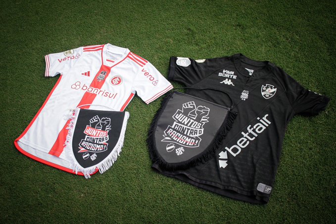 Camisas das equipes terão patch especial. Foto: Matheus Lima/Vasco