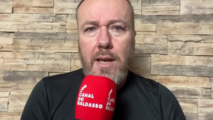 Jornalista é torcedor do Internacional Foto: Reprodução/Youtube Canal do Baldasso
