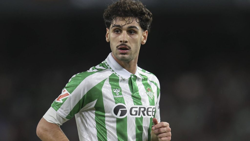 Ex-Internacional, Johnny joga no Real Betis. Foto:
Internacional IMAGO/Pressinphoto