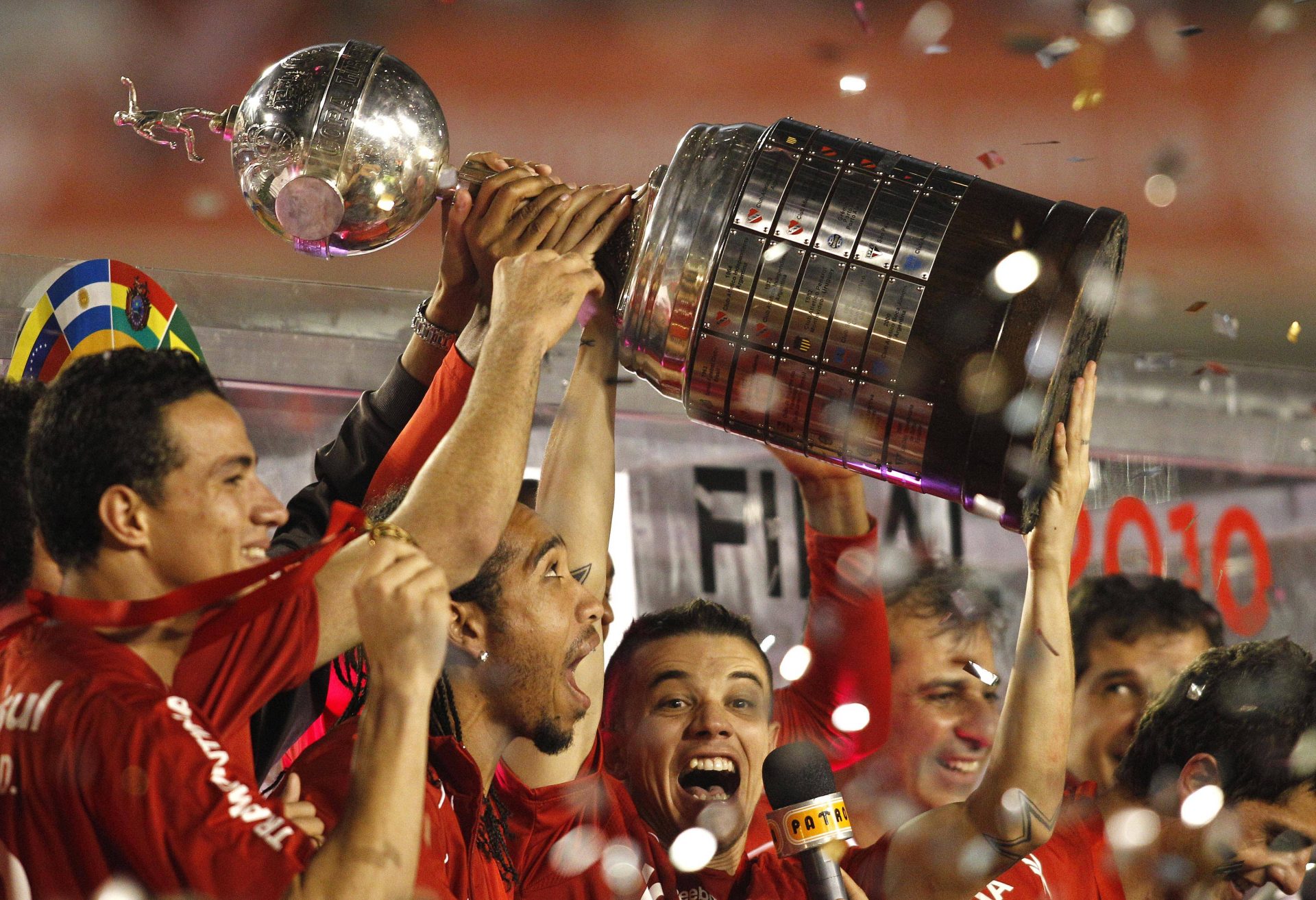 Inter foi campeão da Libertadores em 2010. Foto: Rodolfo Buhrer/IMAGO/Fotoarena