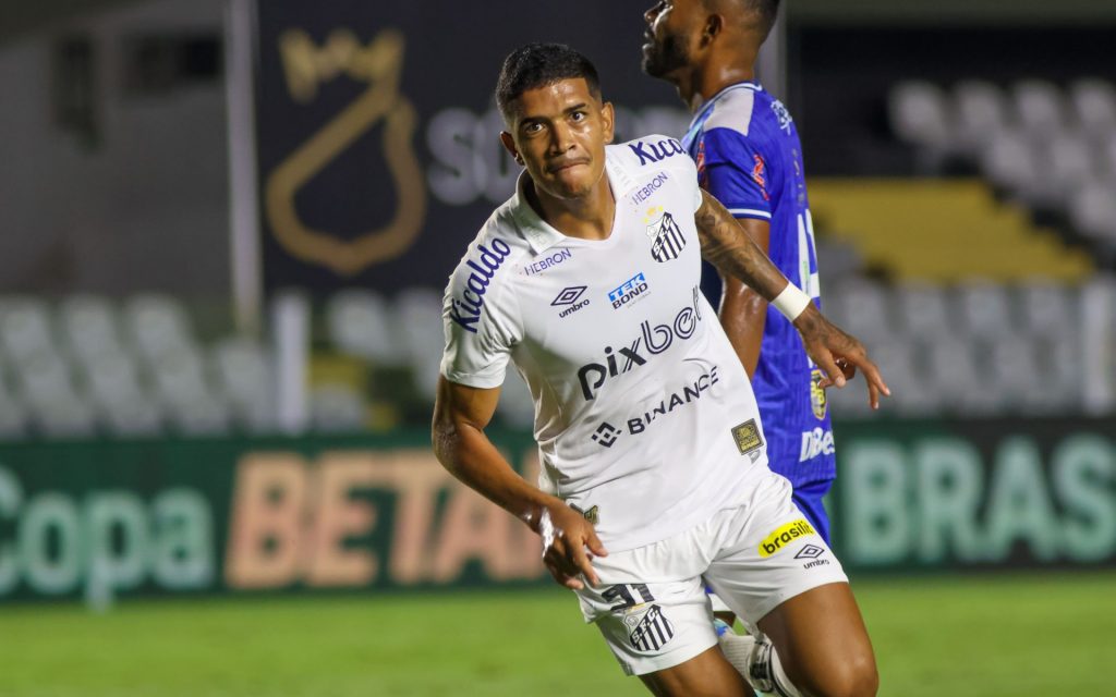 Atacante pertence ao Santos. Foto: Fernanda Luz/AGIF