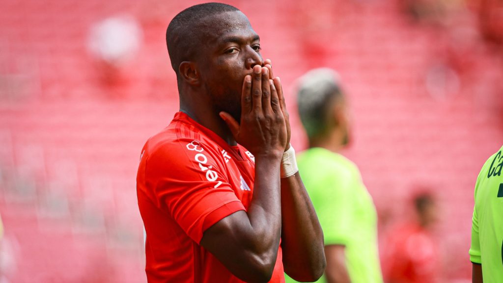 Enner Valencia, do Internacional. Foto: Maxi Franzoi/AGIF