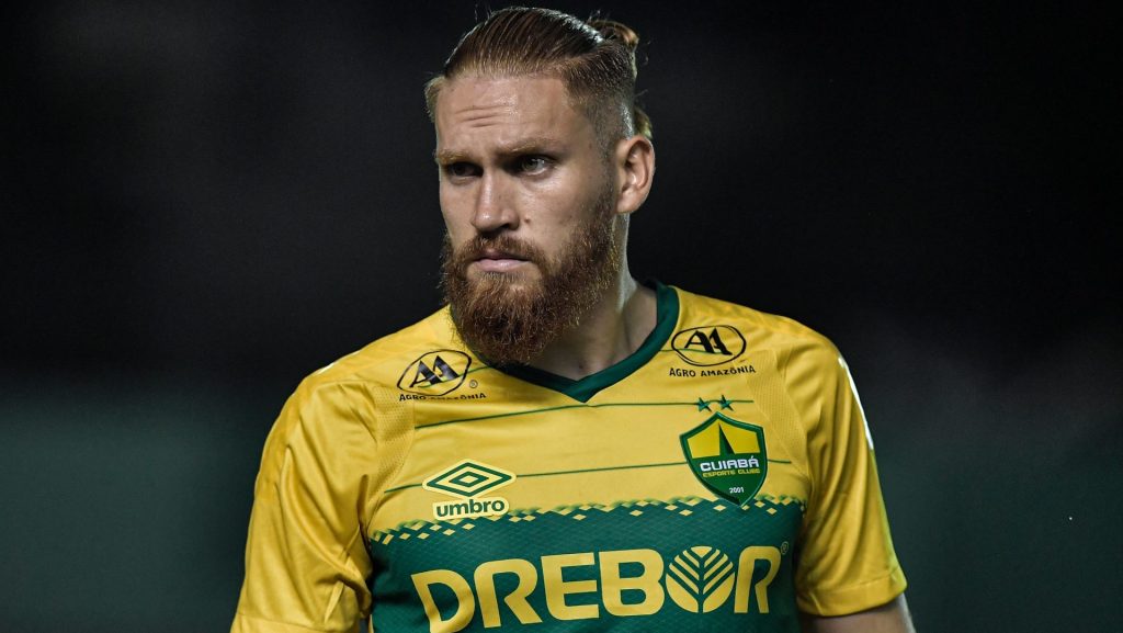 Isidro Pitta, do Cuiabá. Foto: Thiago Ribeiro/AGIF Isidro Pitta, do Cuiabá. Foto: Thiago Ribeiro/AGIF