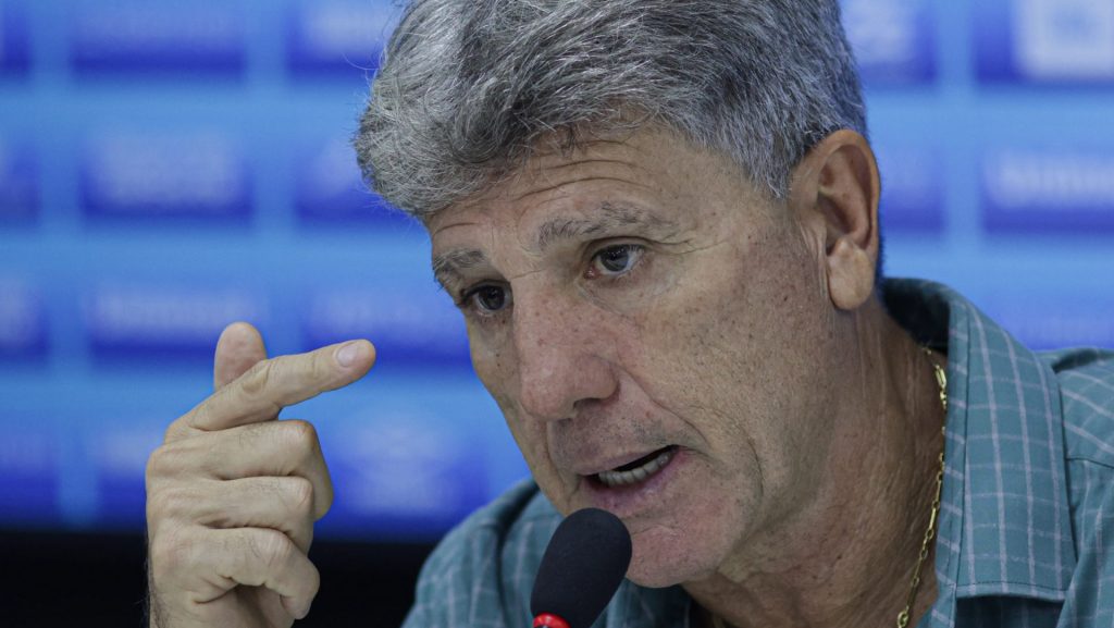 Renato Gaúcho, técnico do Grêmio. Foto: João Vitor Rezende Borba/AGIF