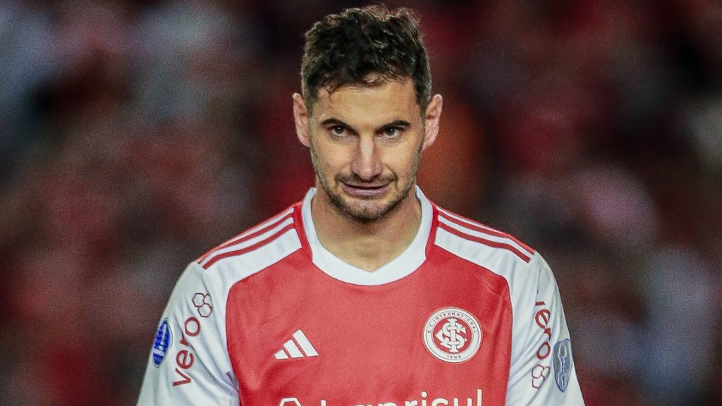 Lucas Alario, do Internacional. Foto: Giancarlo Santorum/AGIF