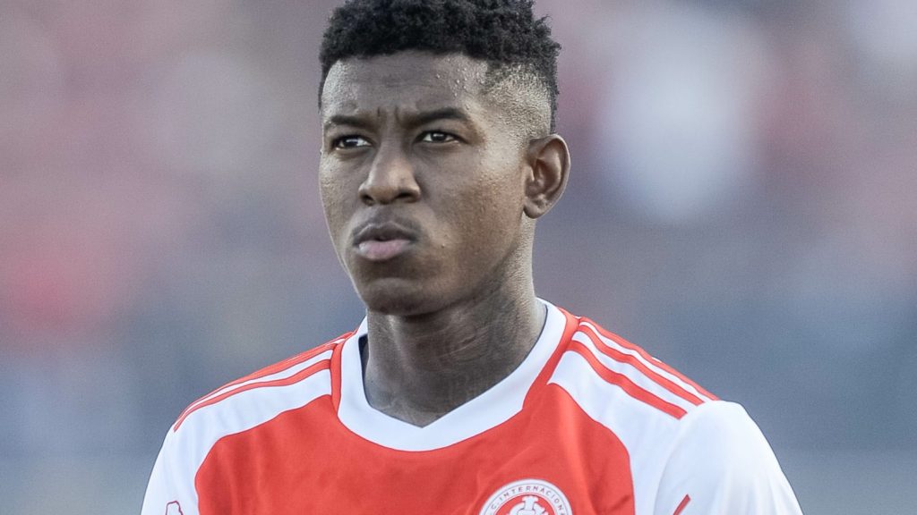 Vitão, do Internacional. Foto: Jhony Pinho/AGIF