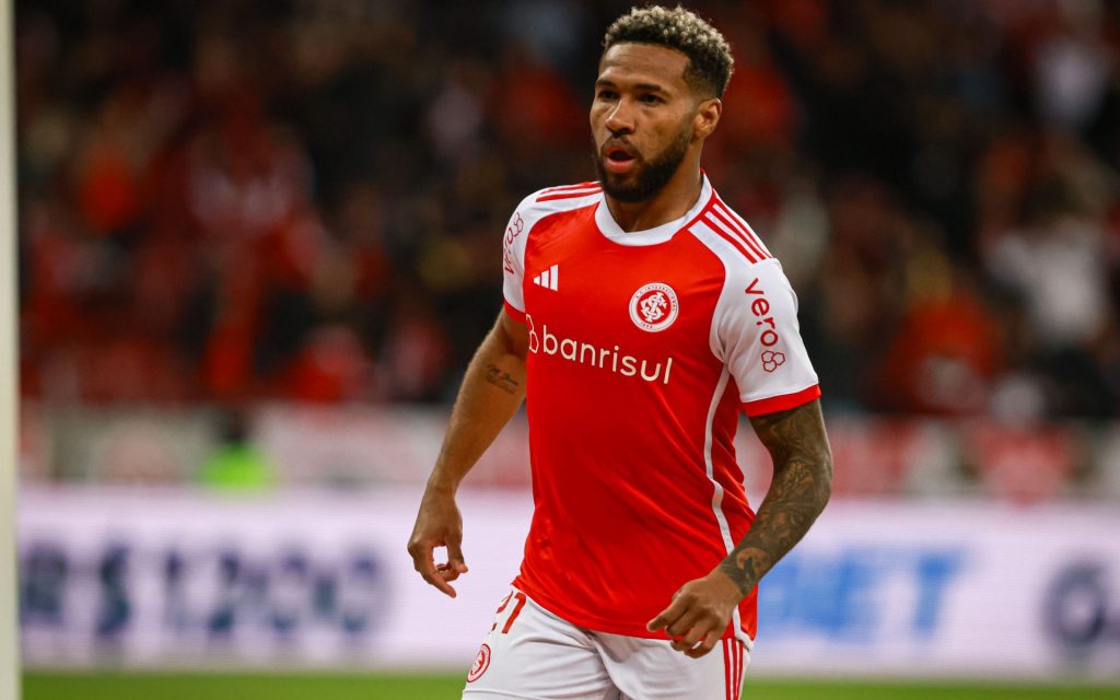 Wesley, do Internacional. Foto: Maxi Franzoi/AGIF