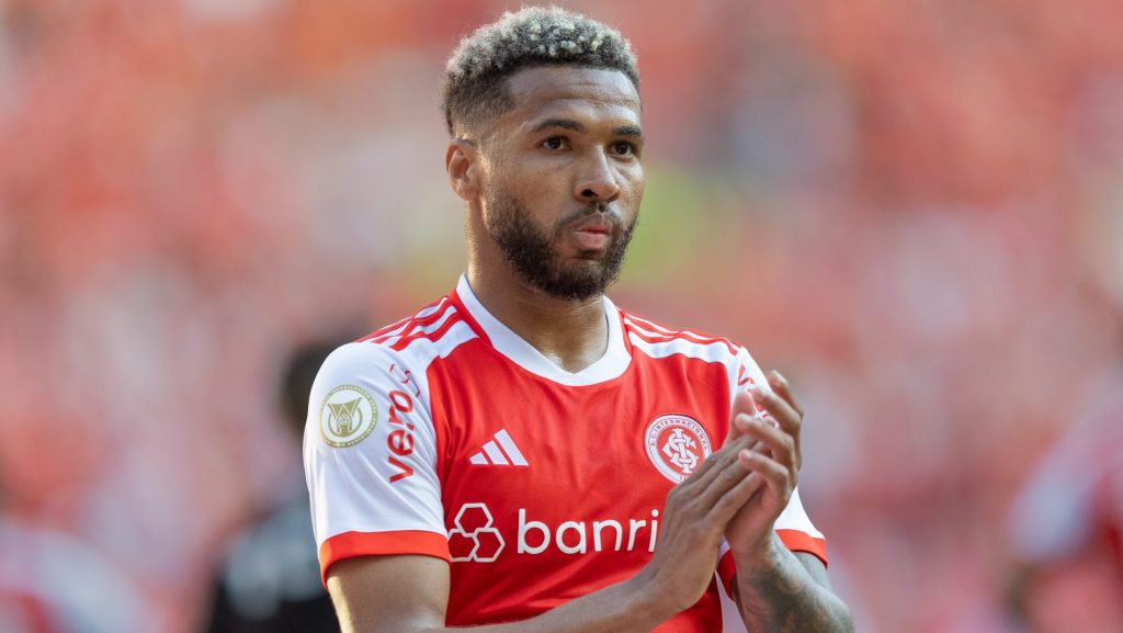 Wesley, do Internacional. Foto: Liamara Polli/AGIF