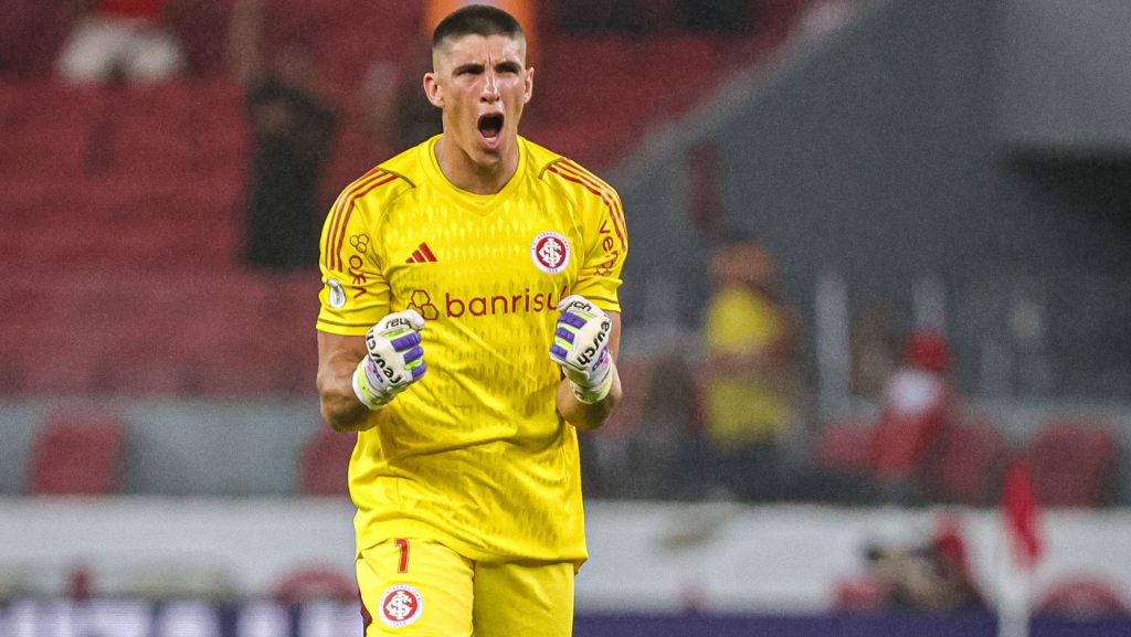 Rochet, goleiro do Internacional. Foto: Maxi Franzoi/AGIF