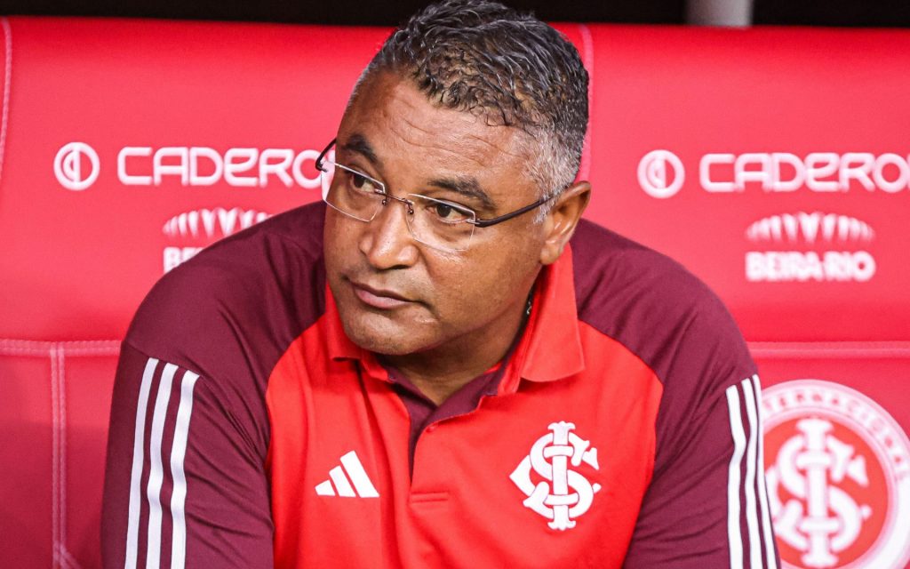 Roger Machado, técnico do Internacional. Foto: Maxi Franzoi/AGIF