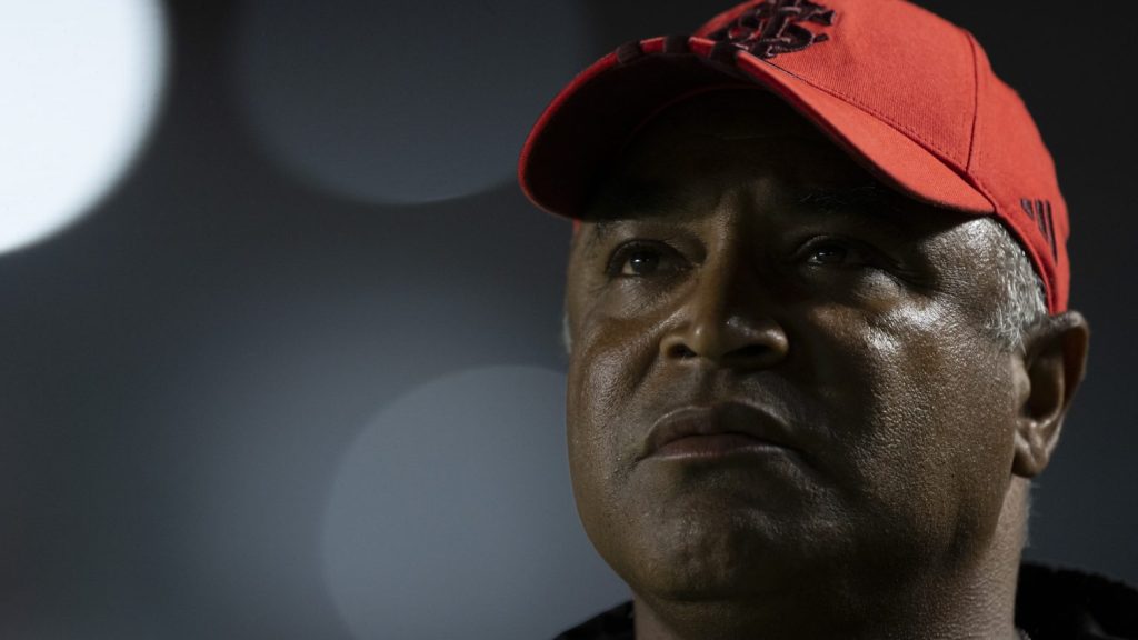 Roger Machado, do Internacional. Foto: Jorge Rodrigues/AGIF