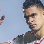 Rafael Borré, do Internacional. Foto: Giancarlo Santorum/AGIF