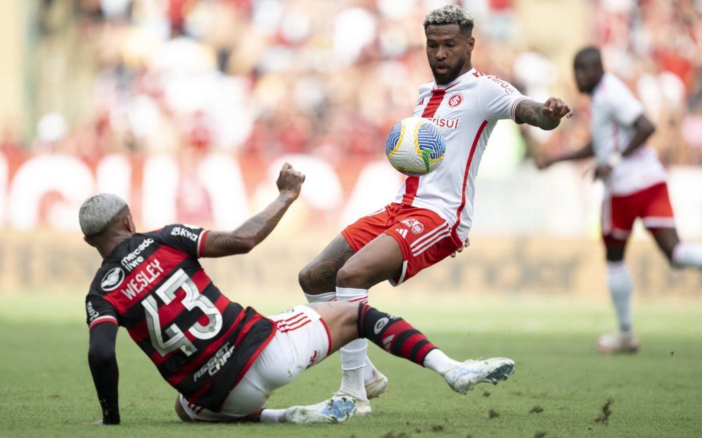 Wesley, do Internacional. Foto: Jorge Rodrigues/AGIF
