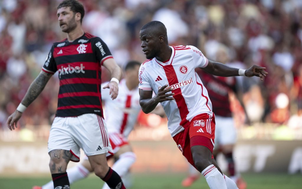 Enner Valencia comemorando gol. Foto: Jorge Rodrigues/AGIF
