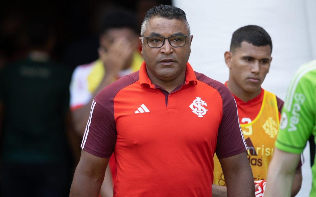 Roger Machado, treinador do Inter. Foto: Baggio Rodrigues/AGIF