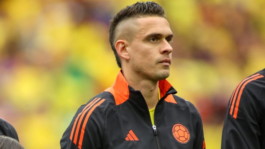 Rafael Borré pela Colômbia. Foto: IMAGO/Avant Sports