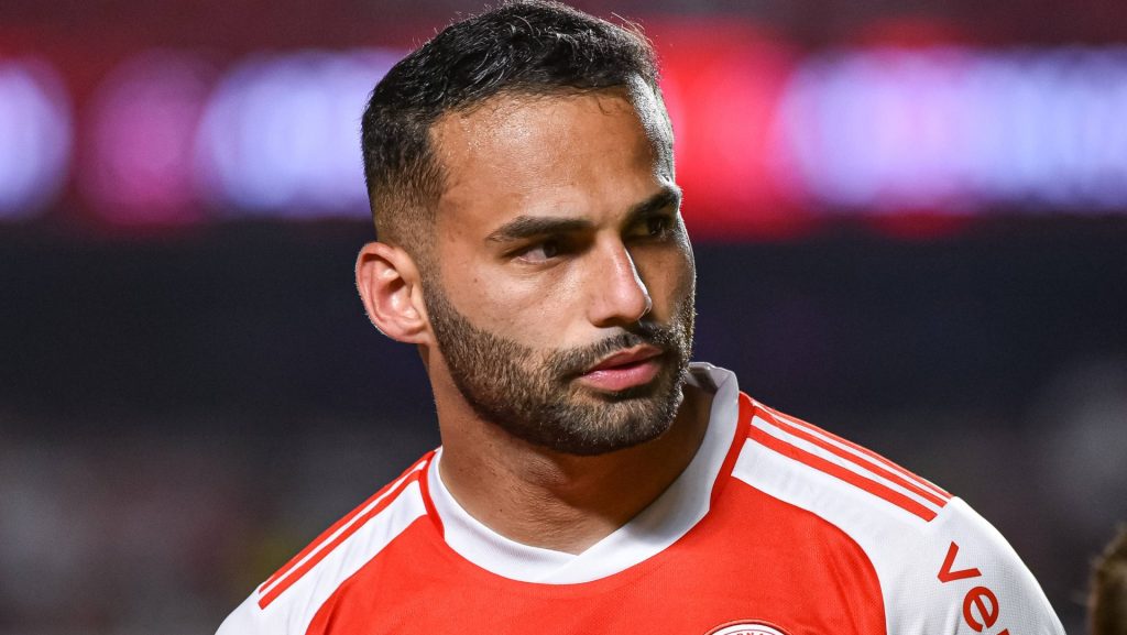 Thiago Maia, do Internacional. Foto: IMAGO/Fotoarena