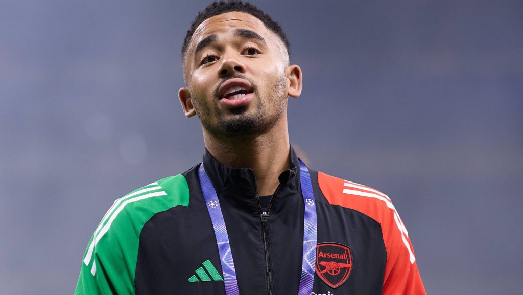 Atacante do Arsenal de Gabriel Jesus pode ser reforço do Internacional. Foto: IMAGO/NurPhoto