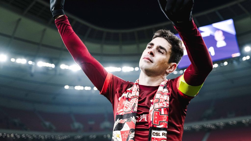 Oscar é sonho do Internacional. Foto: IMAGO/VCG