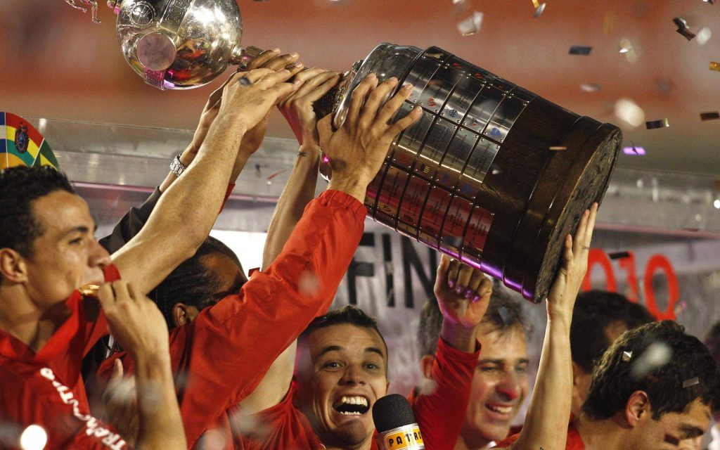 Internacional venceu a Libertadores em 2010. Foto: IMAGO/Fotoarena