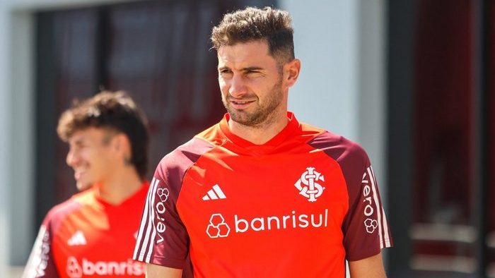 Lucas Alario, pelo Internacional. Foto: Ricardo Duarte/SCI