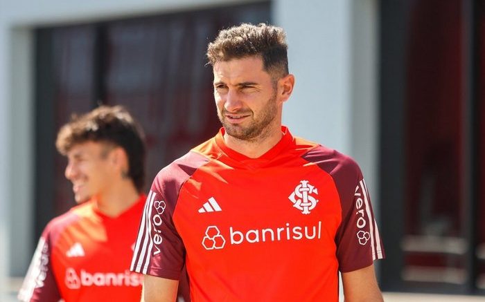 Lucas Alario, pelo Inter. Foto: Ricardo Duarte/SCI