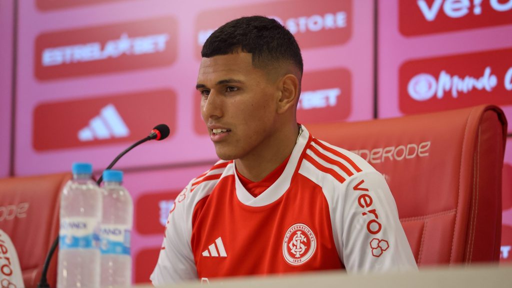 Braian Aguirre, do Internacional. Foto: Ricardo Duarte/SCI