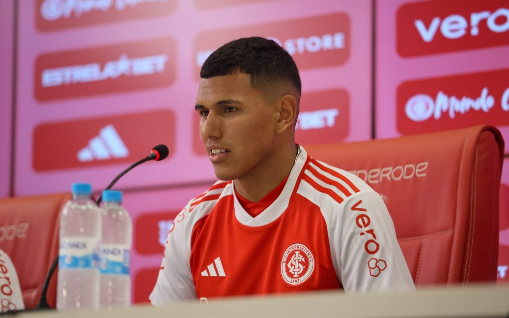 Braian Aguirre, do Internacional. Foto: Ricardo Duarte/SCI