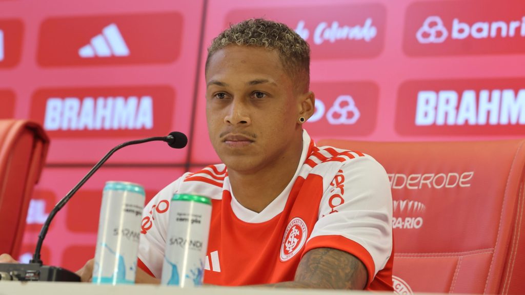 Vitinho, do Internacional. Foto Ricardo Duarte/SCI