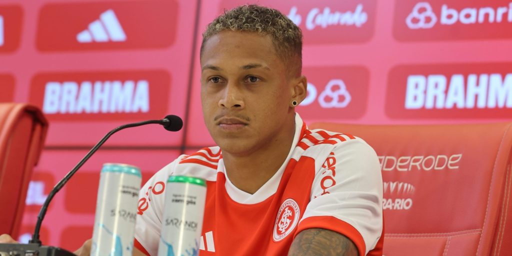 Vitinho, do Internacional. Foto Ricardo Duarte/SCI