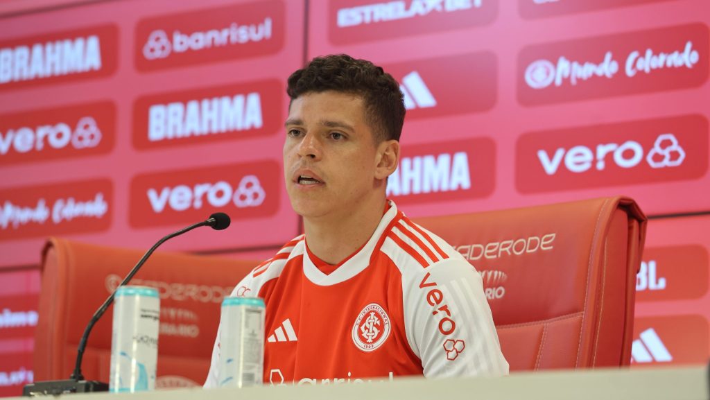 Ronaldo, novo reforço do Internacional. Foto Ricardo Duarte/SCI