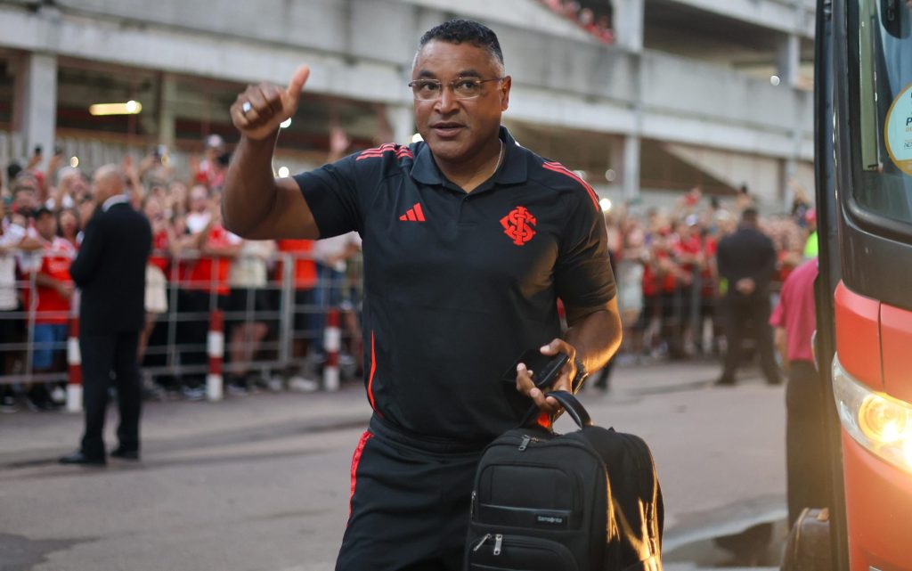 Roger Machado, do Internacional. Foto: Ricardo Duarte/SCI