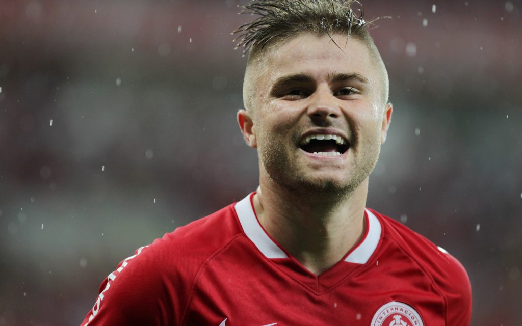 Jogador foi revelado pelo Internacional. Foto: Gustavo Granata/AGIF