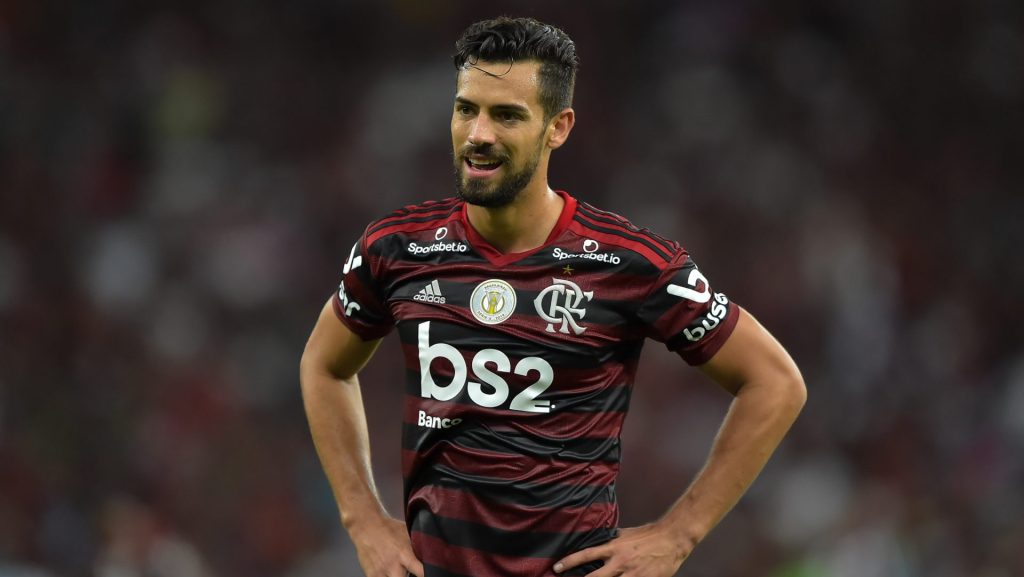 Pablo Marí atuou pelo Flamengo. Foto: Thiago Ribeiro/AGIF