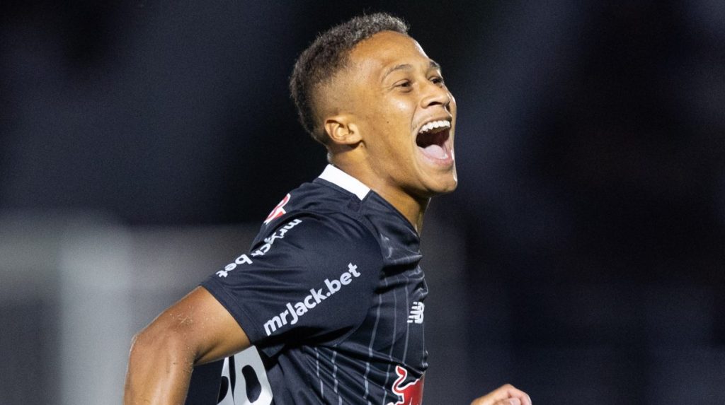 Vitinho, novo reforço do Internacional. Foto: Diogo Reis/AGIF