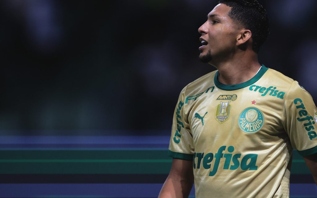 Rony, do Palmeiras. Foto: Ettore Chiereguini/AGIF