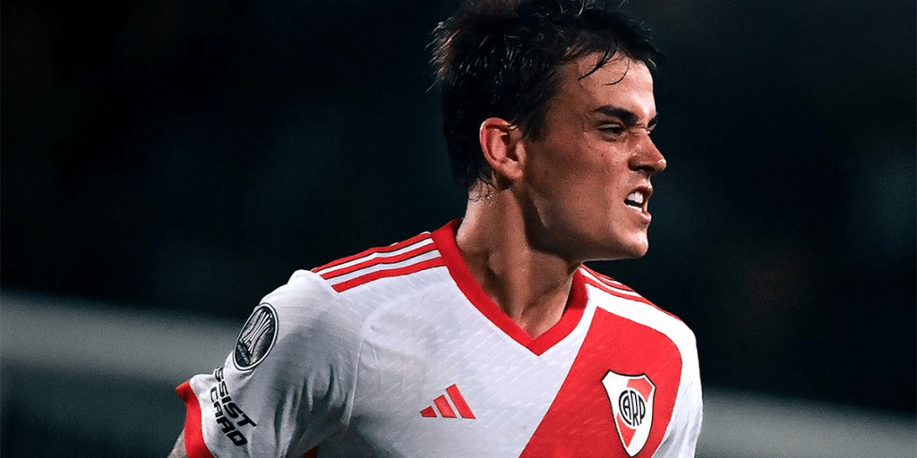 Nicolás Fonseca, do River Plate. Foto: Divulgação/River Plate