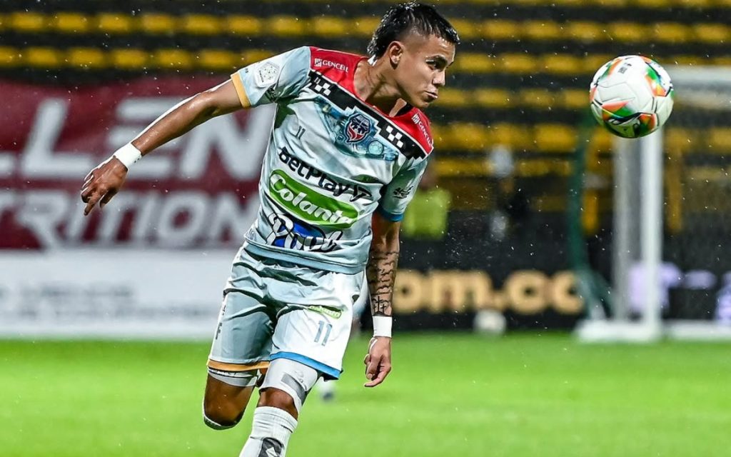 Nicolás Rodríguez em ação. Foto: Divulgação/Fortaleza CEIF