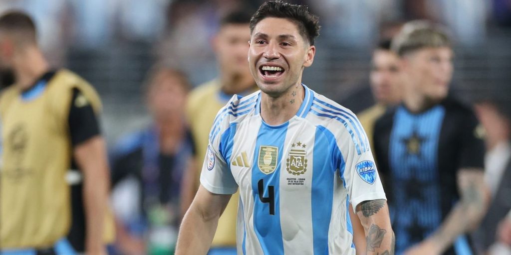 Montiel é reforço do River Plate. Foto: Elsa/Getty Images