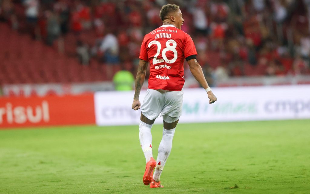 Atacante fez seu 1° gol pelo Inter. Foto: Ricardo Duarte/SCI