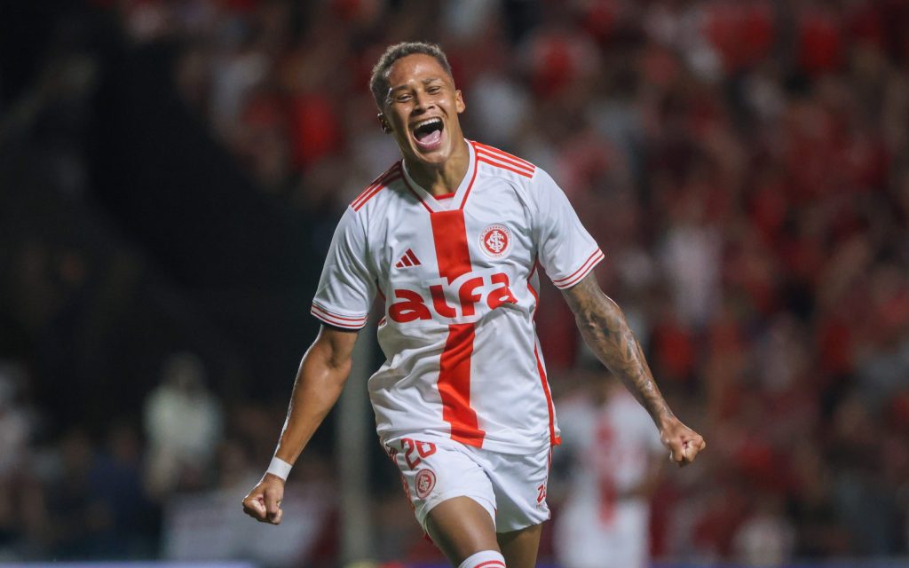 Vitinho anotou o primeiro gol do Inter. Foto: Ricardo Duarte/SCI