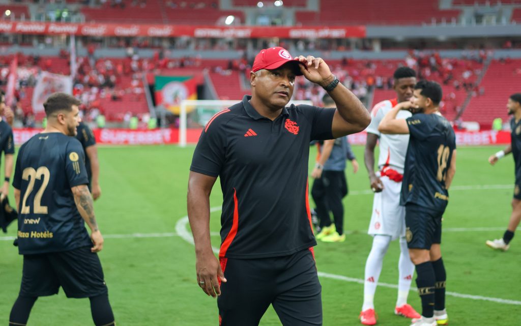 Roger Machado, do Inter. Foto: Ricardo Duarte/SCI