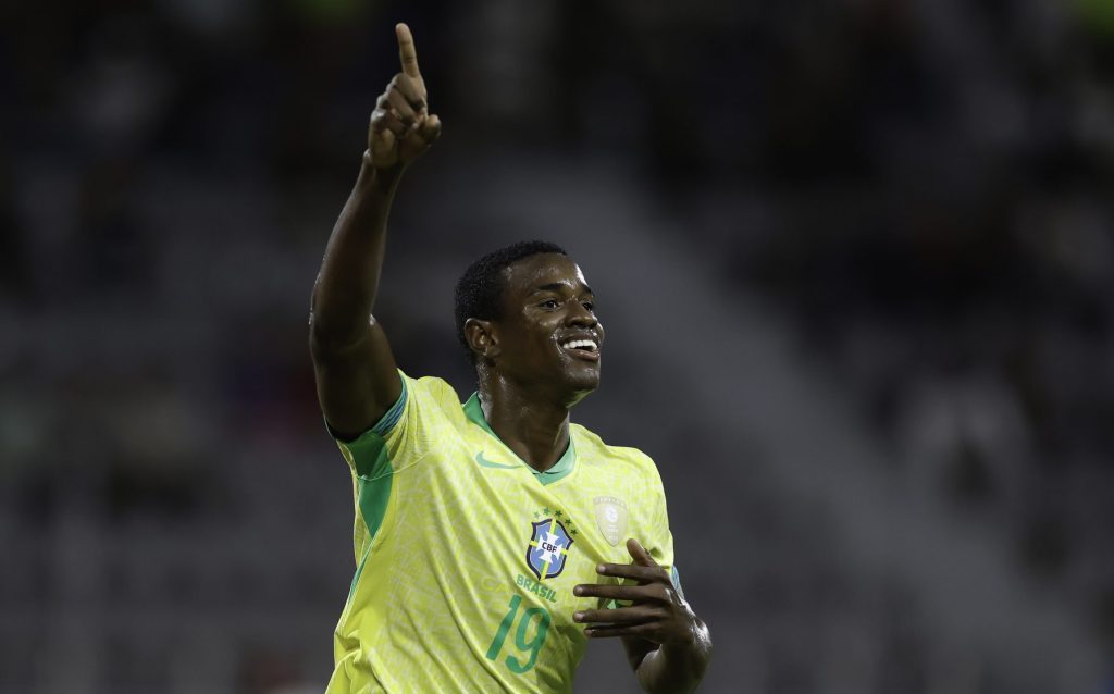 Ricardo Mathias marcou pela Seleção. Foto: Rafael Ribeiro/CBF