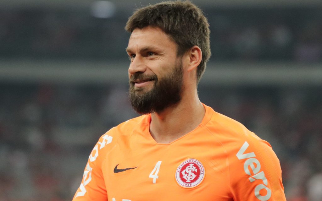 Rafael Sóbis quando atuava pelo Inter Foto: João Vitor Rezende Borba/AGIF